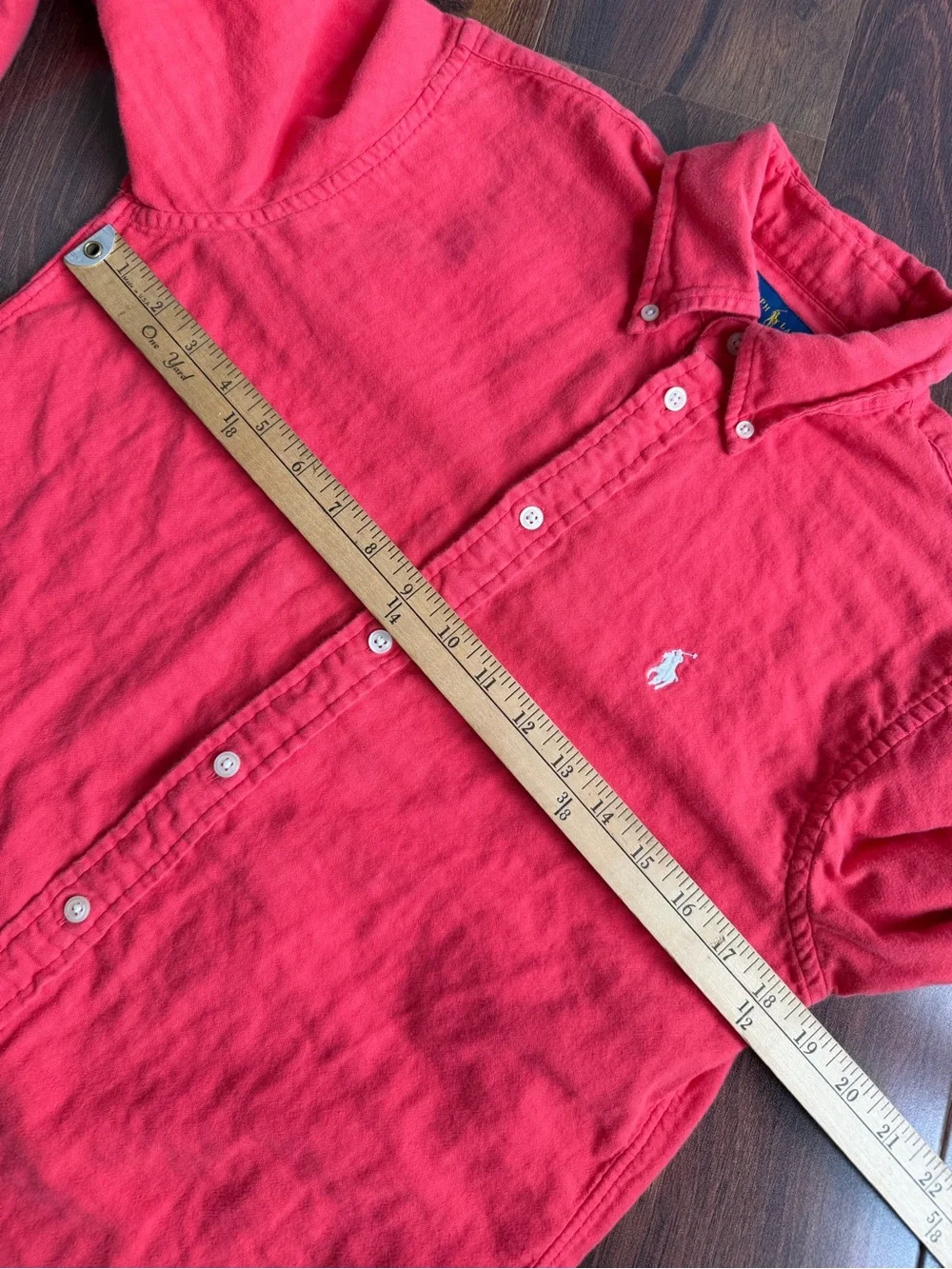 Ralph Lauren 100% Cotton Muslin Button Down Shirt Womens M - Picture 7 of 8